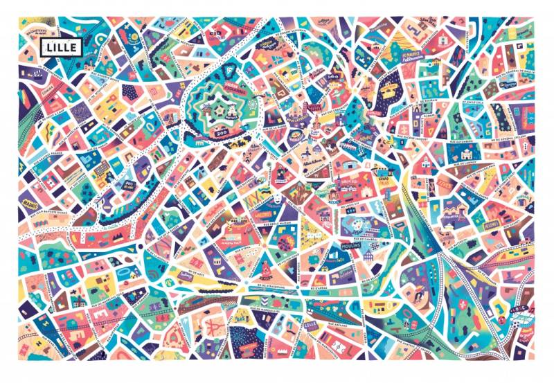 Grafika Lille 1000 Teile Puzzle Grafika-F-33747 von Grafika