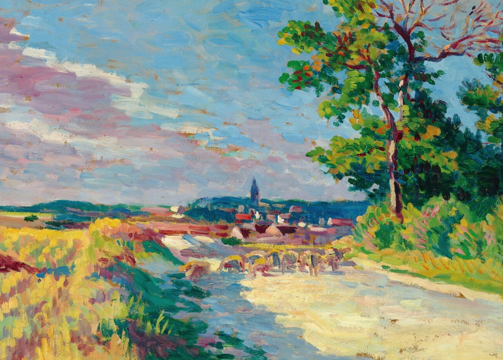 Grafika Maximilien Luce - Landschaft bei Méréville, 1905 500 Teile Puzzle Grafika-F-33413 Grafika Maximilien Luce - Landschaft bei Méréville, 1905 500 Teile Puzzle Grafika-F-33413 von Grafika