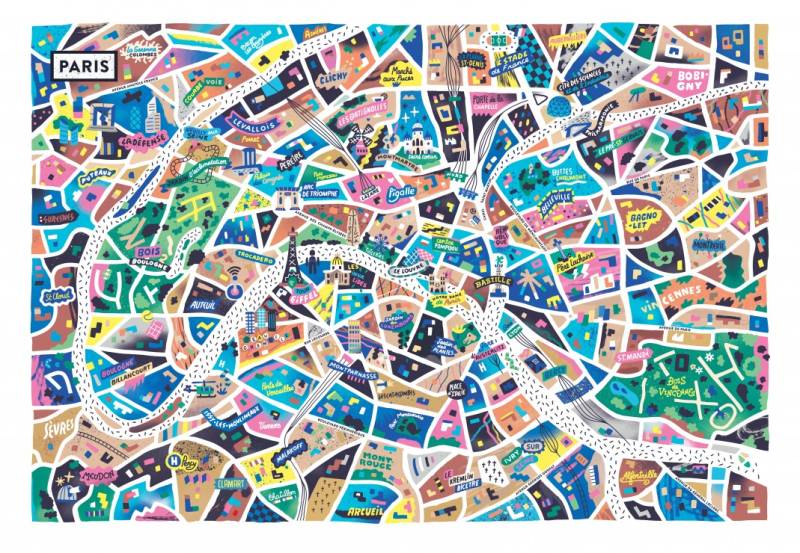 Grafika Paris Paname 1000 Teile Puzzle Grafika-F-33748 von Grafika