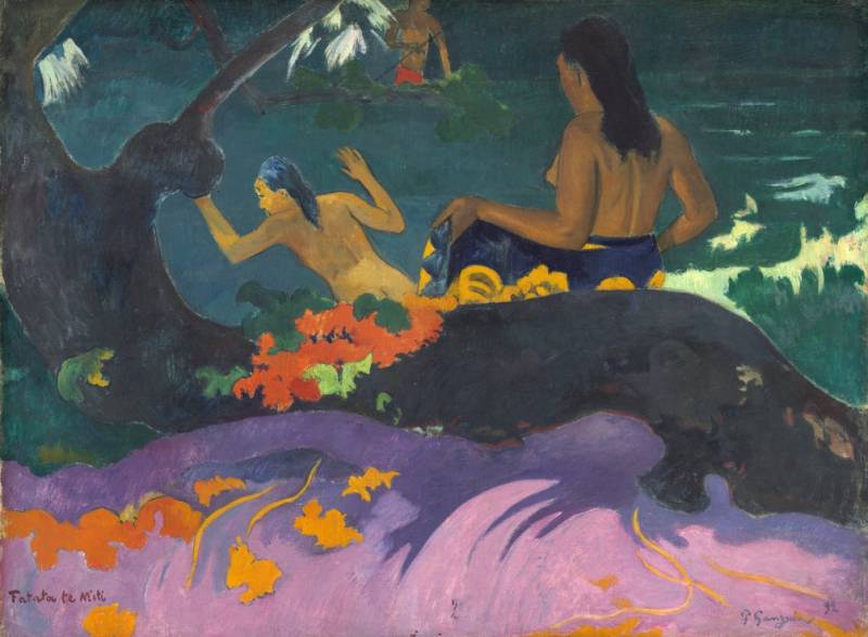 Grafika Paul Gauguin: Fatata te Miti (By the Sea), 1892 2000 Teile Puzzle Grafika-F-30502 von Grafika