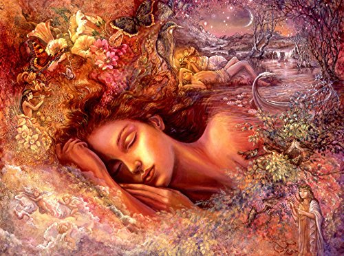Grafika - Psyche's Träume - 2000 Teile Puzzle - Künstlerische Darstellung - Der Traum der Prinzessin Psyche - Puzzle für Erwachsene von Grafika