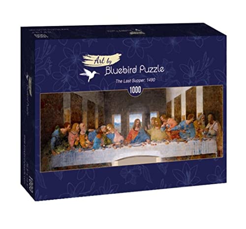 Bluebird Puzzle - The last supper, Léonard Da Vinci - 1000 Teile - Abendmah (60101) von Grafika