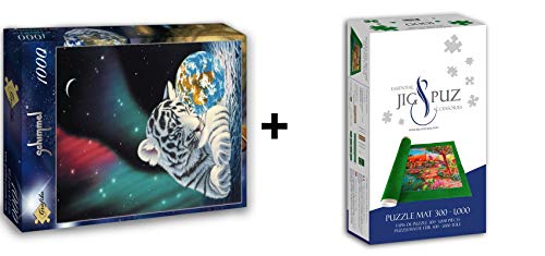 Grafika Puzzle 1000 Teile – Schim Schimmel – Earth Light + Teppich Grafika Puzzle 1000 Teile – Schim Schimmel – Earth Light + Teppich von Grafika