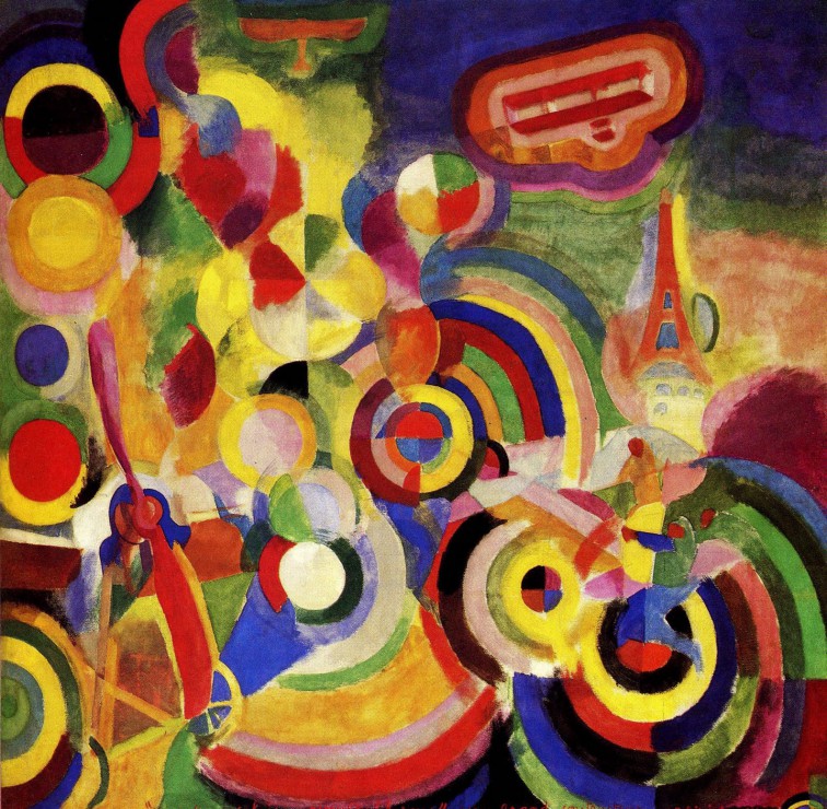 Grafika Robert Delaunay: Hommage à Blériot, 1914 1000 Teile Puzzle Grafika-F-33447 von Grafika