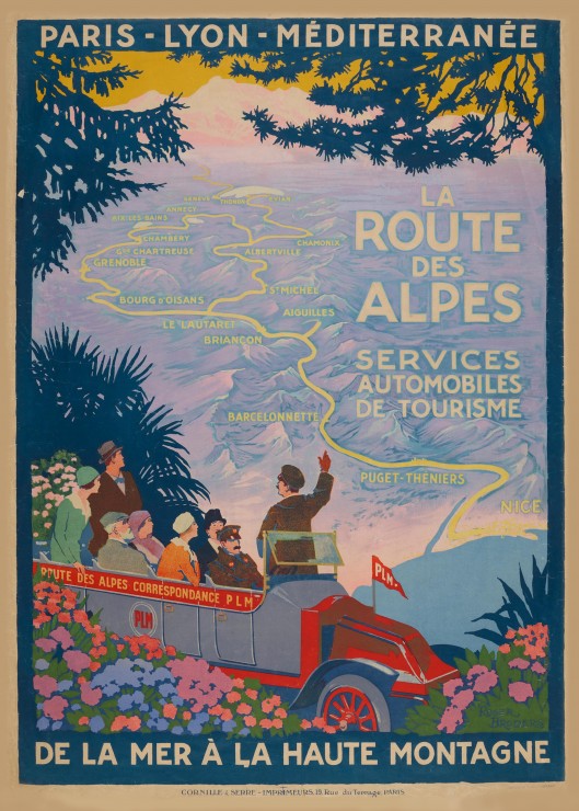 Grafika Roger Broders - La Route des Alpes, 1920 500 Teile Puzzle Grafika-F-33421 Grafika Roger Broders - La Route des Alpes, 1920 500 Teile Puzzle Grafika-F-33421 von Grafika
