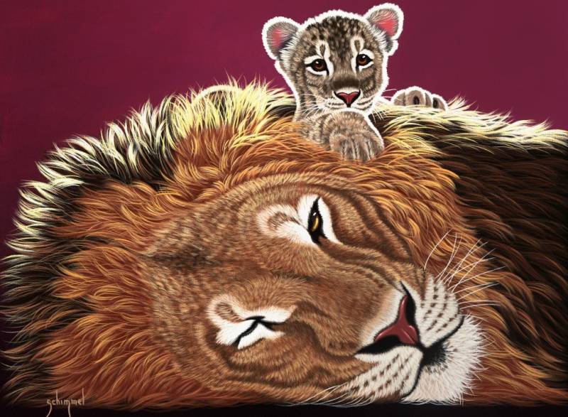 Grafika Schim Schimmel - Daddy and the King 2000 Teile Puzzle Grafika-F-30723 Grafika Schim Schimmel - Daddy and the King 2000 Teile Puzzle Grafika-F-30723 von Grafika