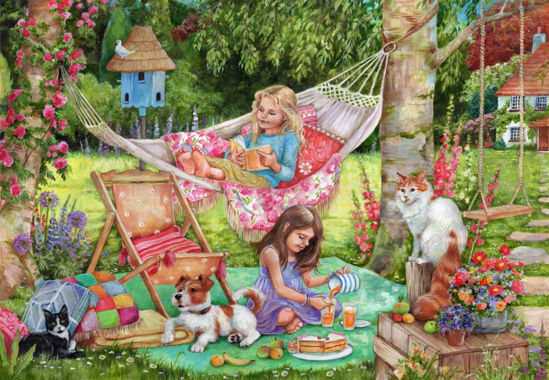 Grafika Sommertag 1000 Teile Puzzle Grafika-F-33810 von Grafika