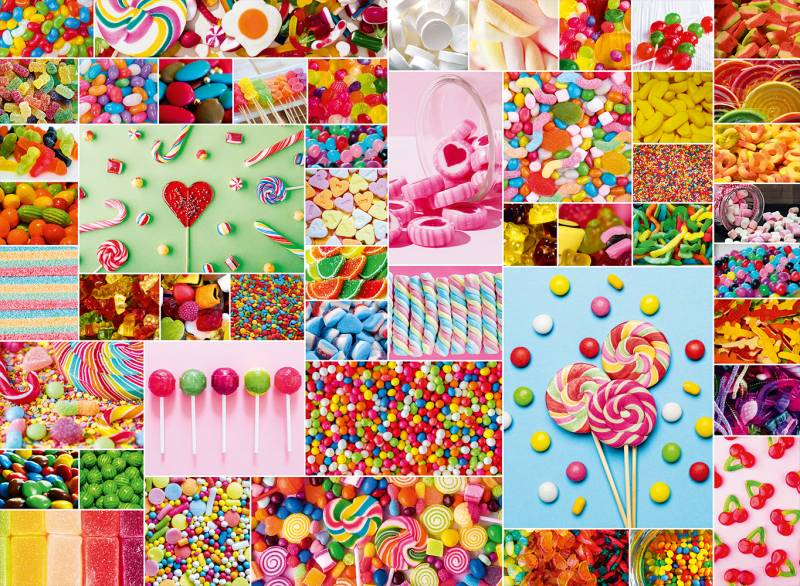 Grafika Sweet Candy 3000 Teile Puzzle Grafika-P-02984 von Grafika