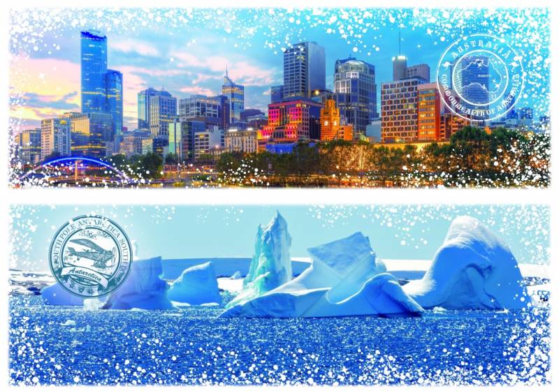 Grafika Travel around the World - Australien und Antarktika 1000 Teile Puzzle Grafika-F-33019 von Grafika