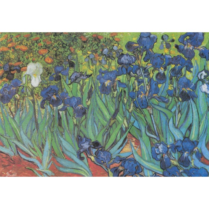 Grafika - Van Gogh Vincent - Saint-Remy - Les Iris, 1889 - 1000 Teile von Grafika