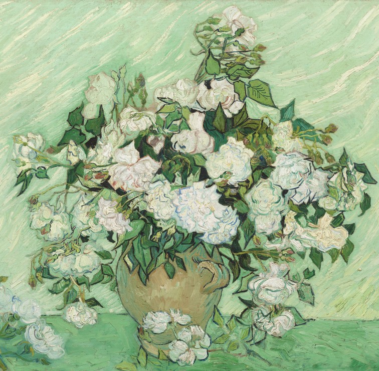 Grafika Vincent Van Gogh - Roses, 1890 1000 Teile Puzzle Grafika-F-33466 von Grafika