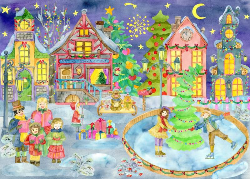 Grafika Warten auf Weihnachten 1500 Teile Puzzle Grafika-F-33724 Grafika Warten auf Weihnachten 1500 Teile Puzzle Grafika-F-33724 von Grafika