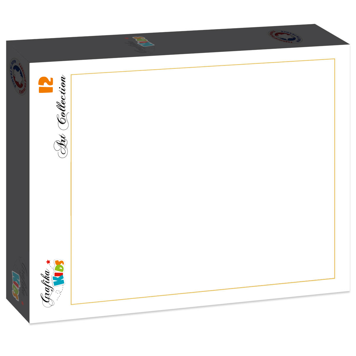 Grafika Weißes Puzzle zum Ausmalen 12 Teile Puzzle Grafika-F-32324 Grafika Weißes Puzzle zum Ausmalen 12 Teile Puzzle Grafika-F-32324 von Grafika