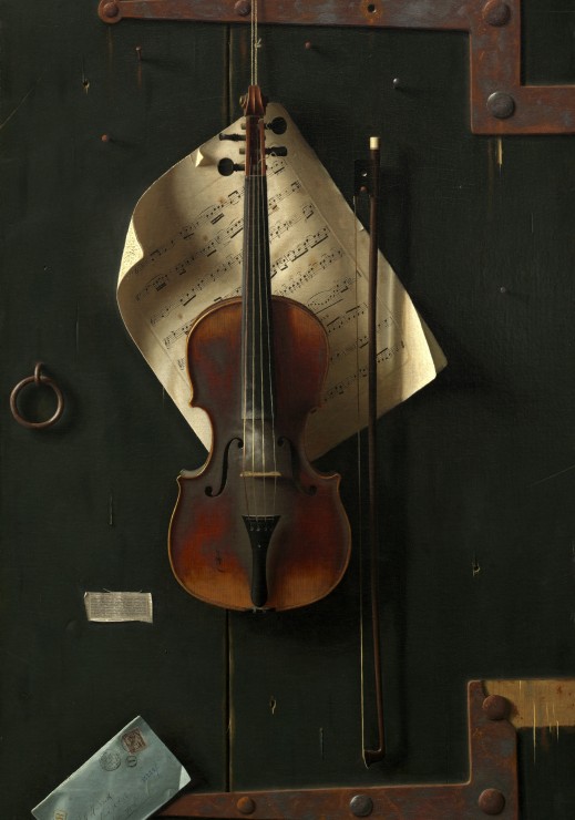 Grafika William Michael Harnett: The Old Violin, 1886 1000 Teile Puzzle Grafika-F-32834 von Grafika