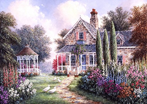 Puzzle 1000 Teile - Dennis Lewan - Elmira's Cottage von Grafika
