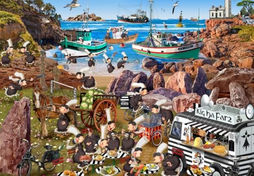 Puzzle 1000 Teile - Les Bigoudènes Puzzle 1000 Teile - Les Bigoudènes von Grafika