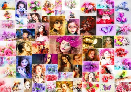 Puzzle 1500 Teile - Collage - Frauen von Grafika