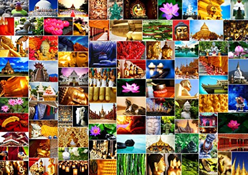 Puzzle 1500 Teile - Collage - Zen Puzzle 1500 Teile - Collage - Zen von Grafika