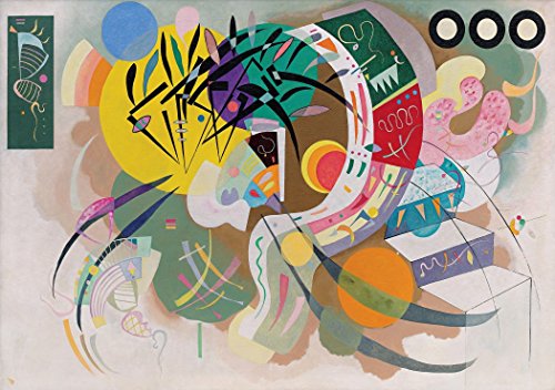 Puzzle 1500 Teile - Wassily Kandinsky - Dominant Curve, 1936" von Grafika