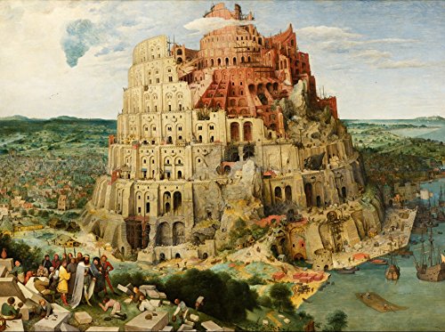 Puzzle 2000 Teile - Brueghel Pieter: Der Turmbau zu Babel, 1563" von Grafika
