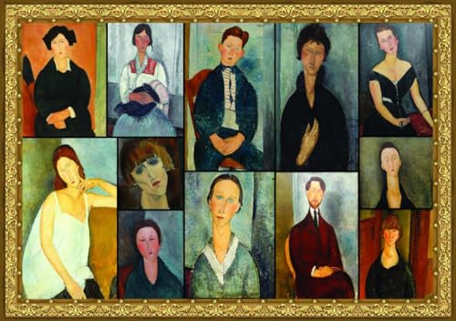 Puzzle 2000 Teile - La peinture de Modigliani Puzzle 2000 Teile - La peinture de Modigliani von Grafika