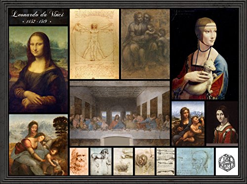 Puzzle 2000 Teile - Leonardo da Vinci - Collage Puzzle 2000 Teile - Leonardo da Vinci - Collage von Grafika