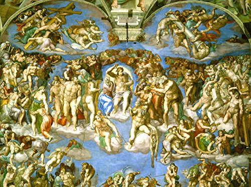 Puzzle 2000 Teile - Michelangelo: Das jüngste Gericht Puzzle 2000 Teile - Michelangelo: Das jüngste Gericht von Grafika