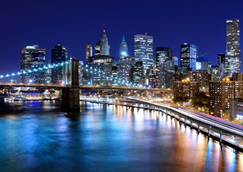 Puzzle 2000 Teile - New York by Night von Grafika
