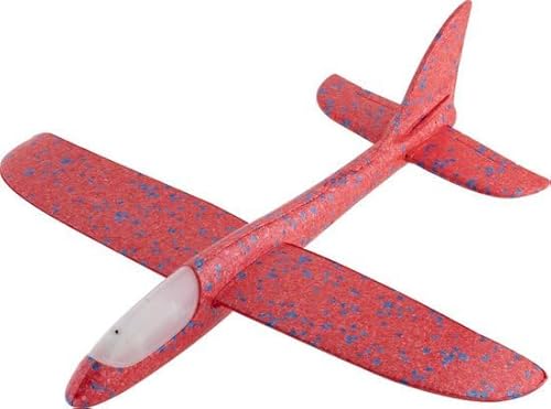 Erstellen Sie Ihre eigenen Schaum Flugzeug - Led Lichter - Segelflugzeug Spielzeug - Rot... von Grafix