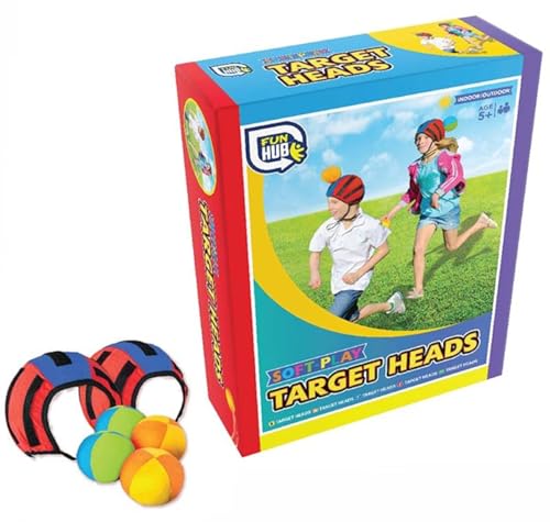 Grafix Fun Outdoor Zielköpfe Ball Garten Strand Spiel 2 Spieler Familie Kinder Spaß Indoor Outdoor Übung von Grafix