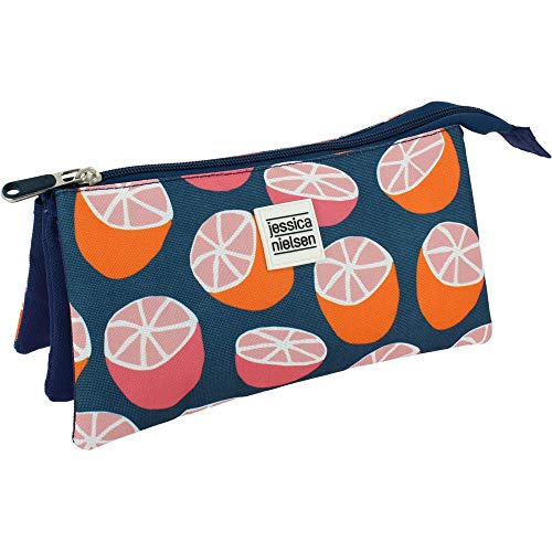 Grafoplás - Citrics Federmäppchen, dreifach, orange (37540627) von Grafoplás