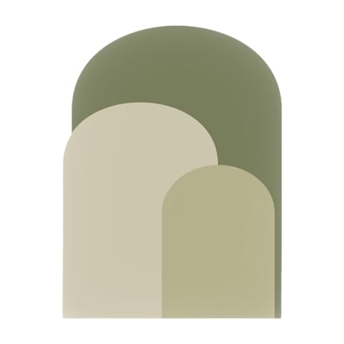 Gralara Arch Aufkleber Boho Aufkleber Esszimmer Zimmer Innen Moderne PVC Tapete, GrÜn Gralara Arch Aufkleber Boho Aufkleber Esszimmer Zimmer Innen Moderne PVC Tapete, GrÜn von Gralara