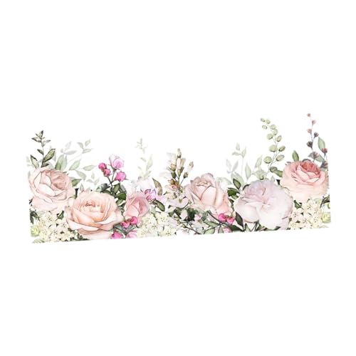 Gralara Blumen-Wandaufkleber, Wandbilder, floraler Wandaufkleber, Wandkunst-Dekor für Sofa, TV-Hintergrund, Schlafzimmer Gralara Blumen-Wandaufkleber, Wandbilder, floraler Wandaufkleber, Wandkunst-Dekor für Sofa, TV-Hintergrund, Schlafzimmer von Gralara