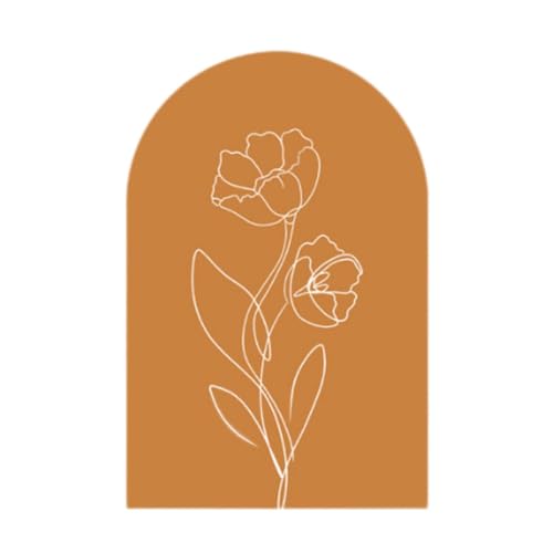 Gralara Bogenwand Aufkleber Bogen Wallpaper Schlafzimmer Hintergrunddekoration Boho Arch Wall Wall Aufkleber, Orange Gralara Bogenwand Aufkleber Bogen Wallpaper Schlafzimmer Hintergrunddekoration Boho Arch Wall Wall Aufkleber, Orange von Gralara
