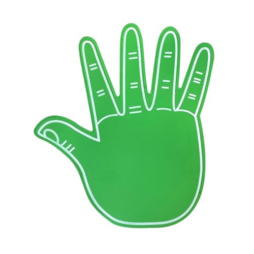 Gralara Riesenschaumfinger, Riesenschaumhandhandschuhe, Cheerleaderhandscheuchterhandschuhe für Partybevorzugungen, GrÜn Gralara Riesenschaumfinger, Riesenschaumhandhandschuhe, Cheerleaderhandscheuchterhandschuhe für Partybevorzugungen, GrÜn von Gralara