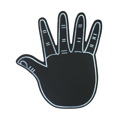 Gralara Riesenschaumfinger, Riesenschaumhandhandschuhe, Cheerleaderhandscheuchterhandschuhe für Partybevorzugungen, Schwarz Gralara Riesenschaumfinger, Riesenschaumhandhandschuhe, Cheerleaderhandscheuchterhandschuhe für Partybevorzugungen, Schwarz von Gralara