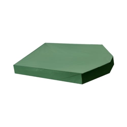 Gralara Sandkastenabdeckung, Sandkastenabdeckung für Kinder, Sandkastenbeckenabdeckung, Gartendach für Park, Hofhauslandschaft, Outdoor Aktivitäten, GrÜn von Gralara