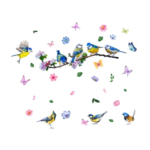 Gralara Wandaufkleber „Vogel auf AST“, Wandtattoo, Mehrzweck-DIY-Zubehör, Wanddekoration, Kunstwandbild für Küche, Veranda, Kinderzimmer, Style A Gralara Wandaufkleber „Vogel auf AST“, Wandtattoo, Mehrzweck-DIY-Zubehör, Wanddekoration, Kunstwandbild für Küche, Veranda, Kinderzimmer, Style A von Gralara