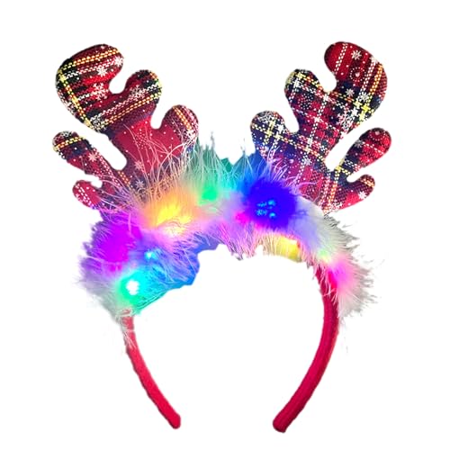 Glitzerndes Haarband für Weihnachten, Party, Kinder, festliches Haarband, Familientreffen, Feiern, Verkleidungs-Kopfbedeckung Glitzerndes Haarband für Weihnachten, Party, Kinder, festliches Haarband, Familientreffen, Feiern, Verkleidungs-Kopfbedeckung von Gramigg