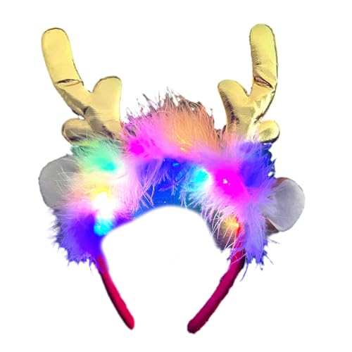 Glitzerndes Haarband für Weihnachten, Party, Kinder, festliches Haarband, Familientreffen, Feiern, Verkleidungs-Kopfbedeckung Glitzerndes Haarband für Weihnachten, Party, Kinder, festliches Haarband, Familientreffen, Feiern, Verkleidungs-Kopfbedeckung von Gramigg