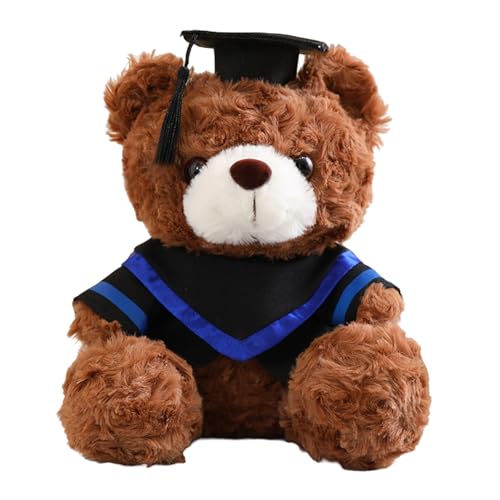 Gramigg 23 cm Doktorandenbär Plüsch Spielzeug Sitzender Bär Zum Feiern Von Studentenhäusern Und Abschlussgeschenk Gramigg 23 cm Doktorandenbär Plüsch Spielzeug Sitzender Bär Zum Feiern Von Studentenhäusern Und Abschlussgeschenk von Gramigg