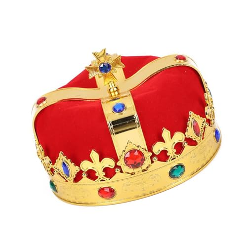 Gramigg Abschlussball Dress Up für Königskronen Geburtstag Dress Up zarte Foto Requisiten Kopfbedeckung König Themenpartys Kostüm Gramigg Abschlussball Dress Up für Königskronen Geburtstag Dress Up zarte Foto Requisiten Kopfbedeckung König Themenpartys Kostüm von Gramigg