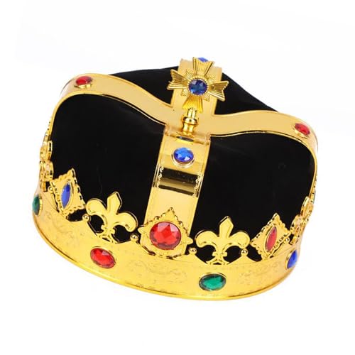 Gramigg Abschlussball Dress Up für Königskronen Geburtstag Dress Up zarte Foto Requisiten Kopfbedeckung König Themenpartys Kostüm Gramigg Abschlussball Dress Up für Königskronen Geburtstag Dress Up zarte Foto Requisiten Kopfbedeckung König Themenpartys Kostüm von Gramigg