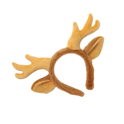 Gramigg Cartoon Rentier Stirnbänder mit Ohren Kinder Weihnachten Kostüm Haarschmuck Festliches Haarschmuck für Kinder Gramigg Cartoon Rentier Stirnbänder mit Ohren Kinder Weihnachten Kostüm Haarschmuck Festliches Haarschmuck für Kinder von Gramigg
