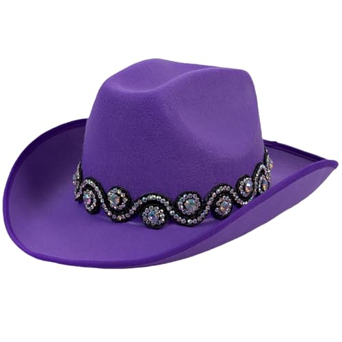 Gramigg Cosplay Kostüm Hut mit großen Krempen Strass Schmetterling Sonnenhut Tanzen Party Festival Kopfbedeckung Foto Zubehör Gramigg Cosplay Kostüm Hut mit großen Krempen Strass Schmetterling Sonnenhut Tanzen Party Festival Kopfbedeckung Foto Zubehör von Gramigg