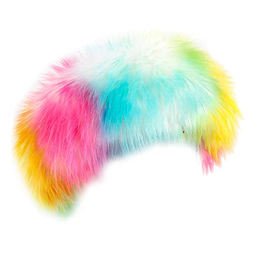 Gramigg Haarband Kunsthaar Stirnband Russischer Hut Pelziger Kopfschmuck Cosplay Kostüm Hairhoop Frauen Kopfschmuck von Gramigg