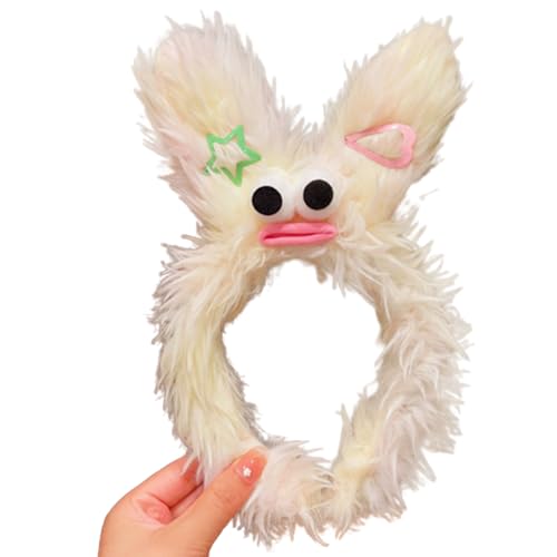 Gramigg Hässlicher Plüsch-Haarreif, schöne 3D-Augen, Haarband, Cosplay, Bühnenrequisiten, Kopfschmuck, Kopfschmuck für Erwachsene und Kinder Gramigg Hässlicher Plüsch-Haarreif, schöne 3D-Augen, Haarband, Cosplay, Bühnenrequisiten, Kopfschmuck, Kopfschmuck für Erwachsene und Kinder von Gramigg