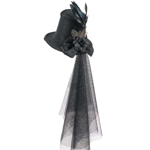 Gramigg Handgefertigter Zylinderhut, elegant, flache Hüte, Billycock, Cosplay, Halloween, Uni, Verkleidung, Bowler-Hut, industrielles Alter Gramigg Handgefertigter Zylinderhut, elegant, flache Hüte, Billycock, Cosplay, Halloween, Uni, Verkleidung, Bowler-Hut, industrielles Alter von Gramigg