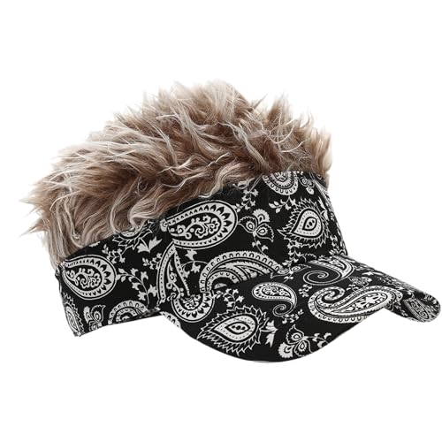 Gramigg Handgehäkelter Paisleymütze, Cosplay-Kostüm, Zubehör, Baseballmütze für Erwachsene, Teenager, coole Spikes, Steetwear, Hiphop-Kappen, Perücke Gramigg Handgehäkelter Paisleymütze, Cosplay-Kostüm, Zubehör, Baseballmütze für Erwachsene, Teenager, coole Spikes, Steetwear, Hiphop-Kappen, Perücke von Gramigg