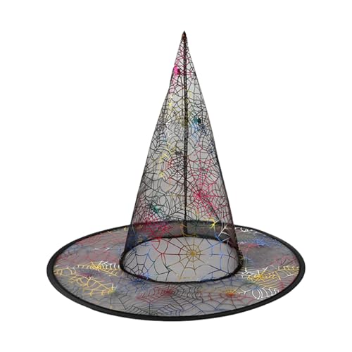 Gramigg Hexenhut, 33 cm hoch, spitz, Zaubererhut, Halloween, Cosplay, Kostüm, Zubehör für Damen, Herren, Kinder, Kostümzubehör, 5 Stück Gramigg Hexenhut, 33 cm hoch, spitz, Zaubererhut, Halloween, Cosplay, Kostüm, Zubehör für Damen, Herren, Kinder, Kostümzubehör, 5 Stück von Gramigg